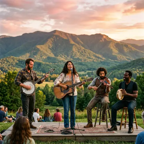 Appalachian Mountain Folk Band: Soulful Music and Culture