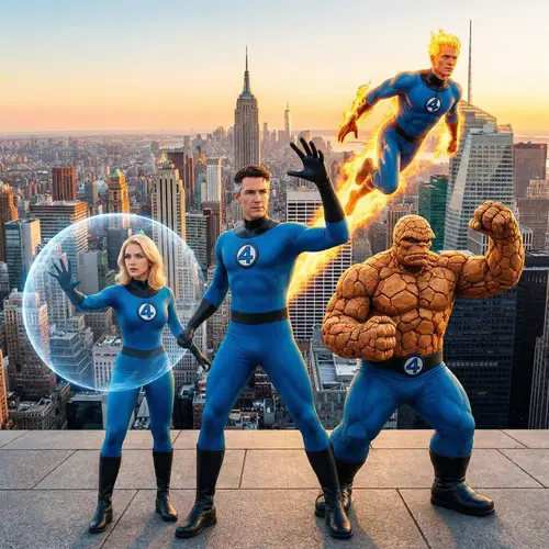 Explore The Fantastic Four Team & Their Adventures