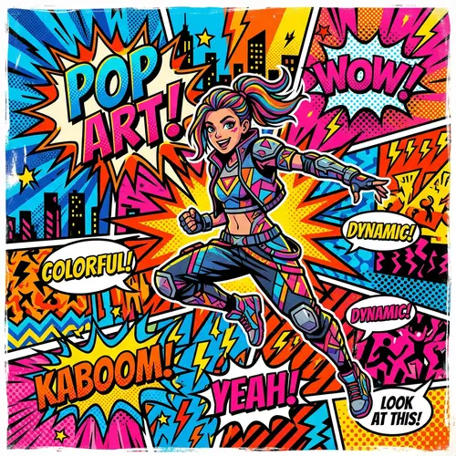 Vibrant Pop Art Creations for Your Space