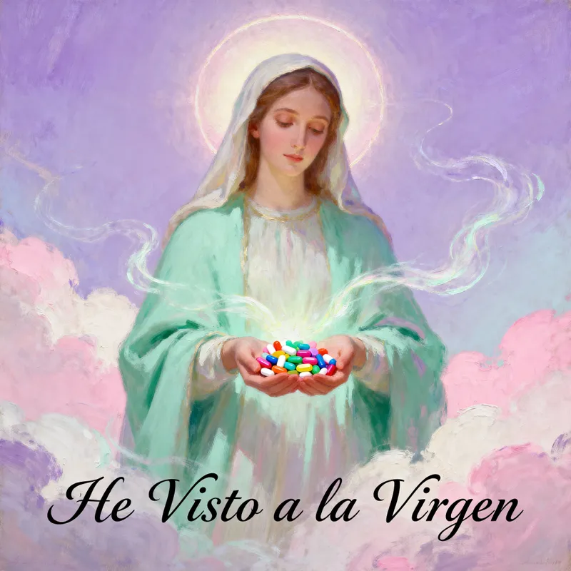 Surreal Virgin Mary: Hope & Complexity
