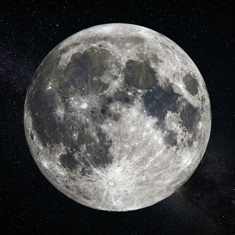 Gray Moon: Mystical Lunar Beauty Gray Moon: Mystical Lunar Beauty