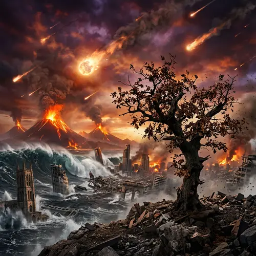 Apocalyptic Scene: End of the World Imagery