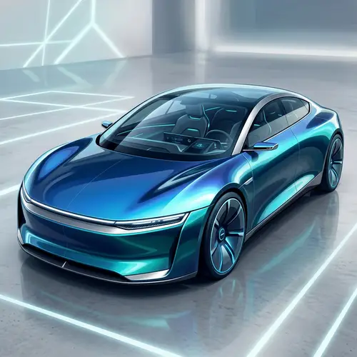 Futuristic Electric Car Design | Sleek & Minimalist