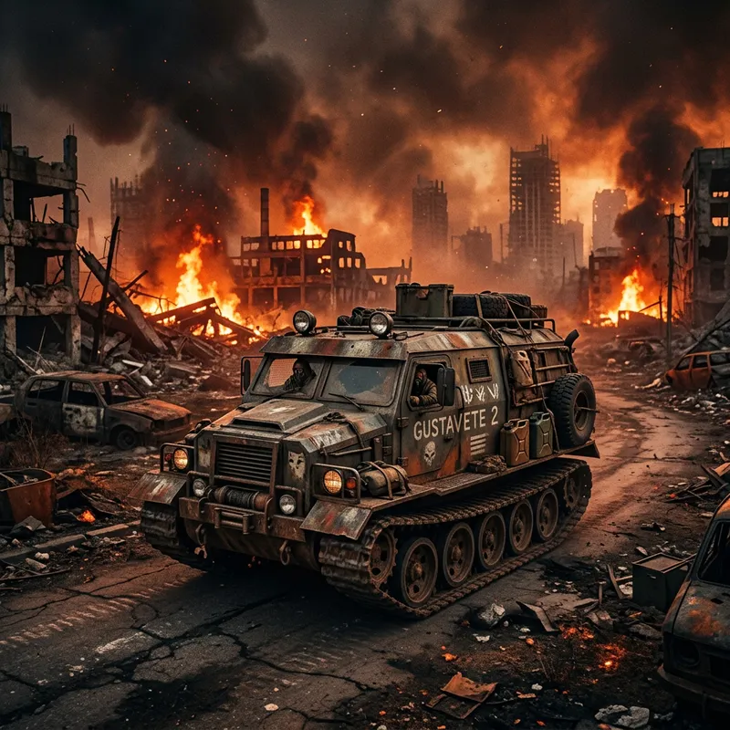 Gustavete 2: Post Apocalyptic Inferno Scenery