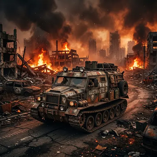 Gustavete 2: Post Apocalyptic Inferno Scenery