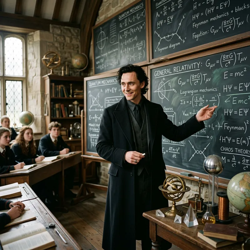 Mysterious Physics Teacher: Son of Loki & Snape