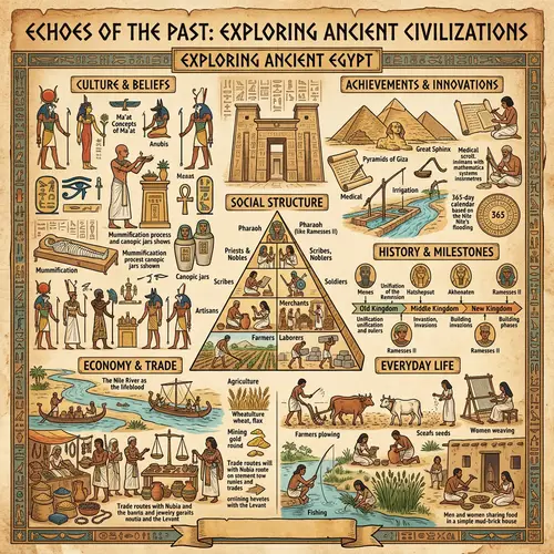 Echoes of the Past: Ancient Civilizations Poster