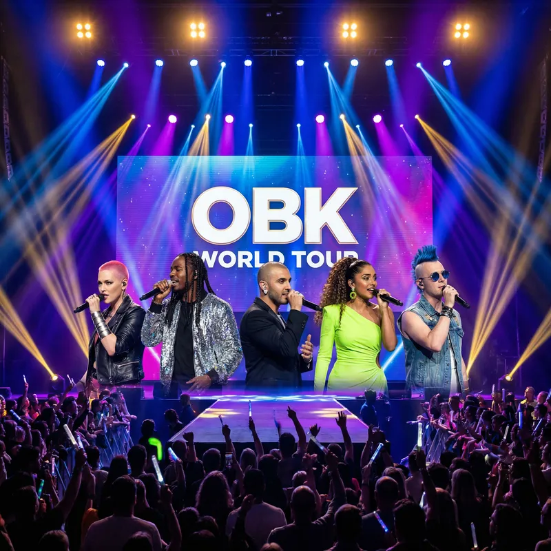 Obk K-pop Band - Live Concert Experience