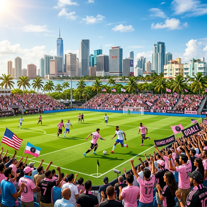 Soccer Miami - Exciting Match with Diverse Spectators