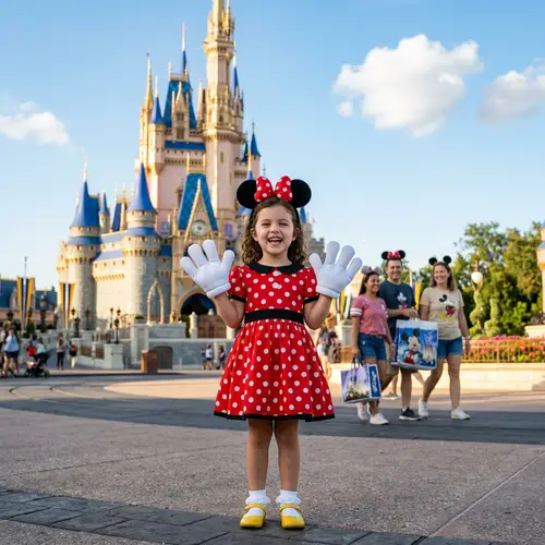Dressing Your Daughter as Minnie at Disney