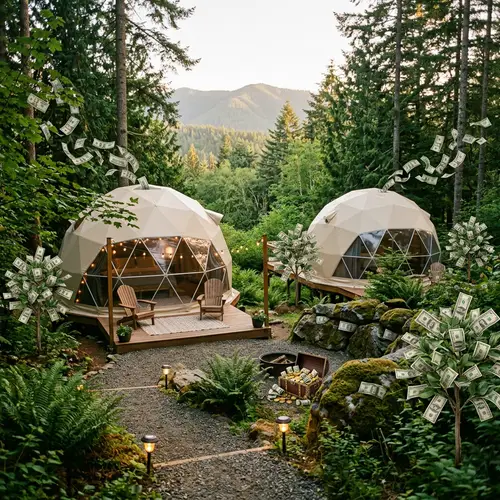 Stunning Glamping: Nature Meets Wealth