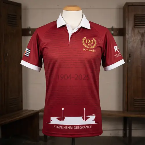 120 Years of FCY Rugby Merchandise