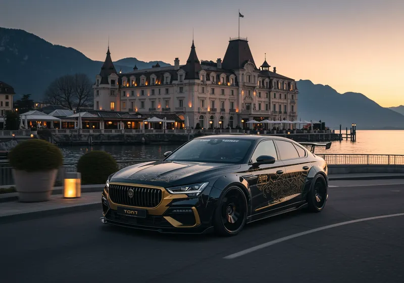 TOGG T10X: Luxury Meets Speed at a 7-Star Hotel