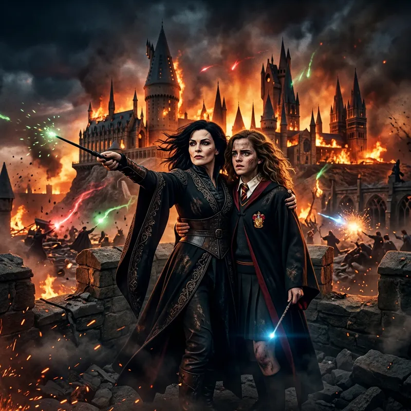 Bella Black and Hermione Granger: Love, War, Hogwarts, Dark Fire Bella Black and Hermione Granger: Love, War, Hogwarts, Dark Fire