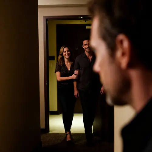 Cuckold Husband Watches Wife with Lover