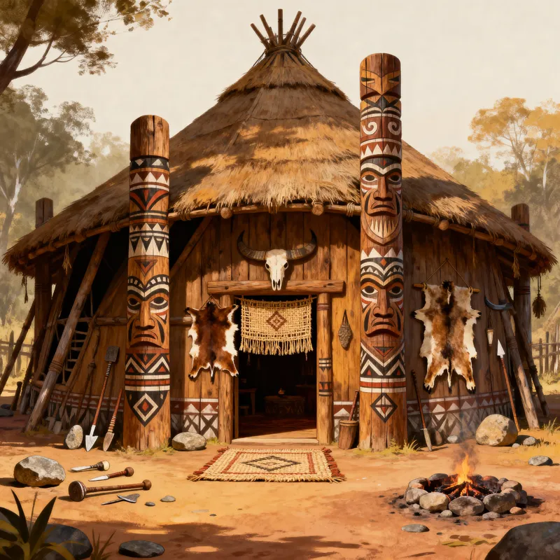 Tribal Chief's Cabin Overview
