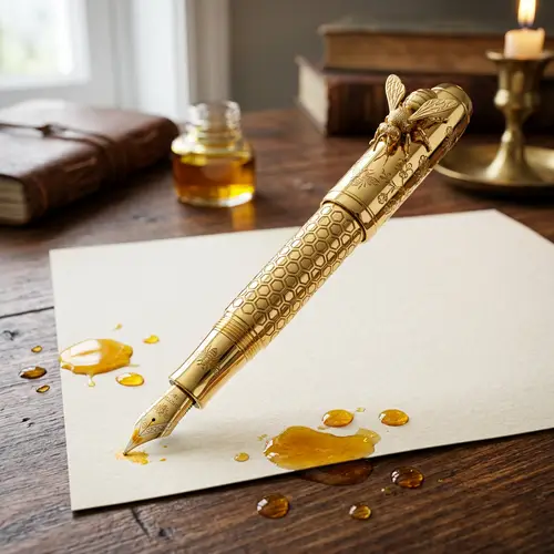 Honey Pen: A Luxurious Writer's Tool