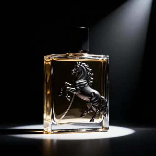 Sleek Stallion Cologne Bottle in Glass
