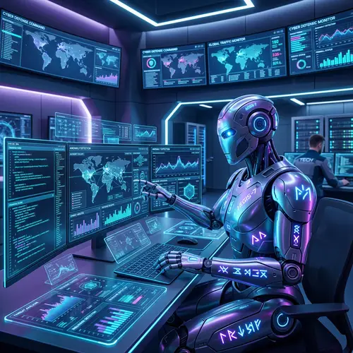 AI in Cybersecurity: Futuristic Technology Insights