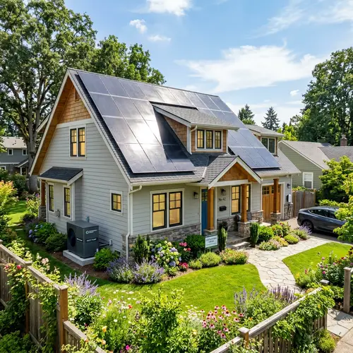 Eco-Friendly House with Heat Pump & Solar Panels