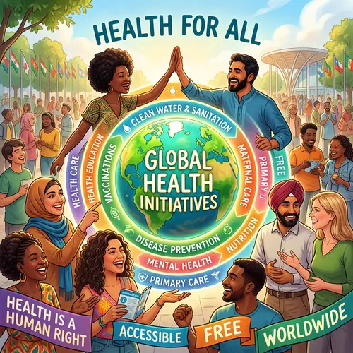 Global Health Initiatives: Free Access to Prosperity & Unity