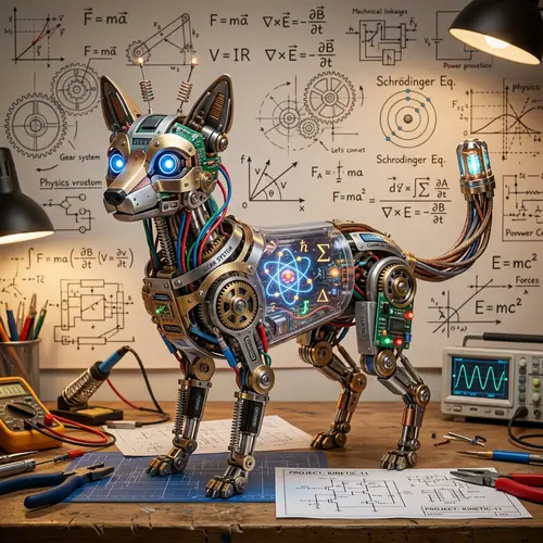 Robotic Pet - Electrical Engineering & Mechanical Mechanics Fusion