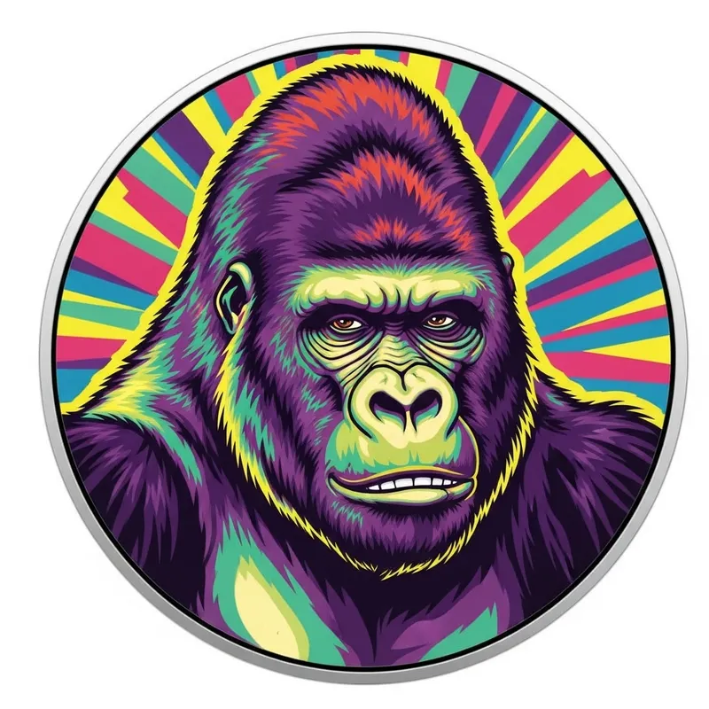 Funny Laughing Gorilla Meme Coin
