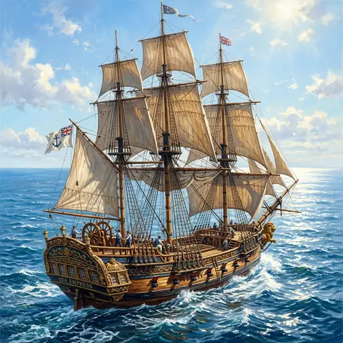 Majestic Seafarer Ship | Nautical Masterpiece