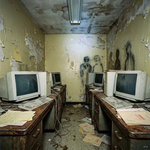 Abandoned Laboratory: A Haunting Space of Silence