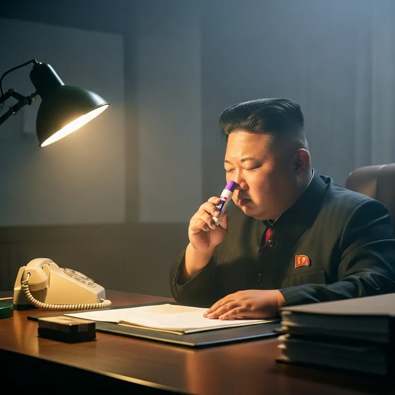 Kim Jong-Un and the Glue Stick Incident