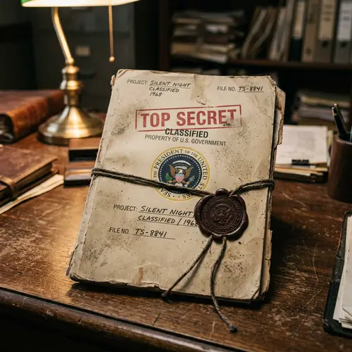 Top Secret Document Folder - Presidential Seal