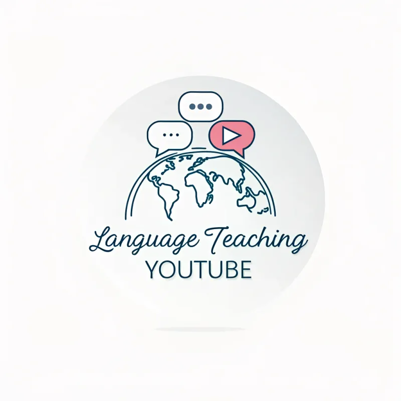 Minimalism Logo for Language Teaching Channel