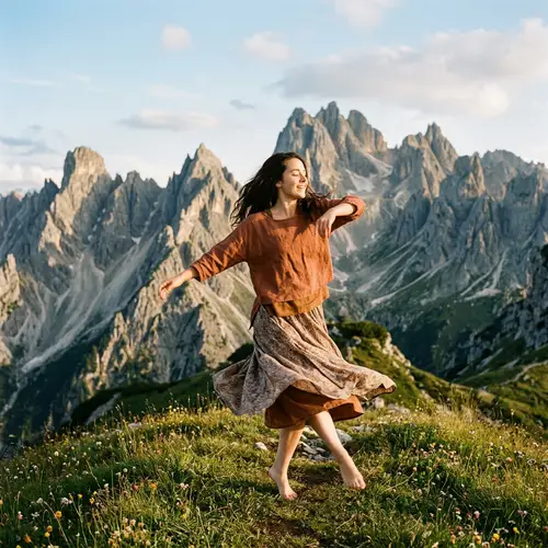 Passion Dance amidst Majestic Mountains