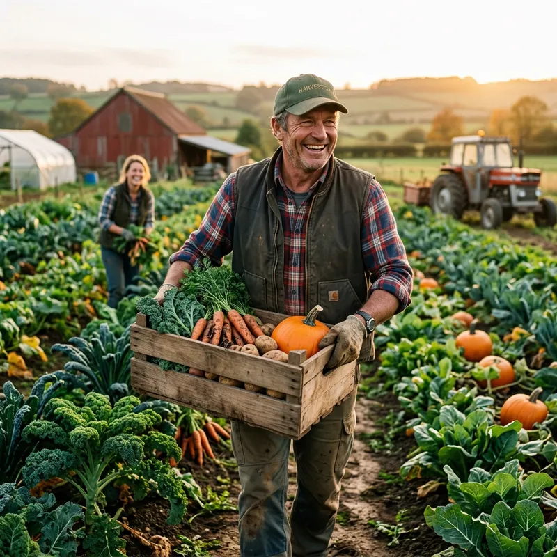 Skilled and Happy Farmer: A Story of Success