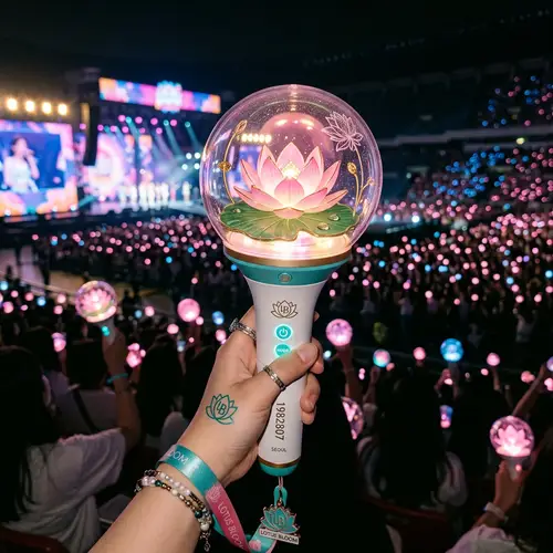 Lotus Flower Kpop Light Stick - Unique Design