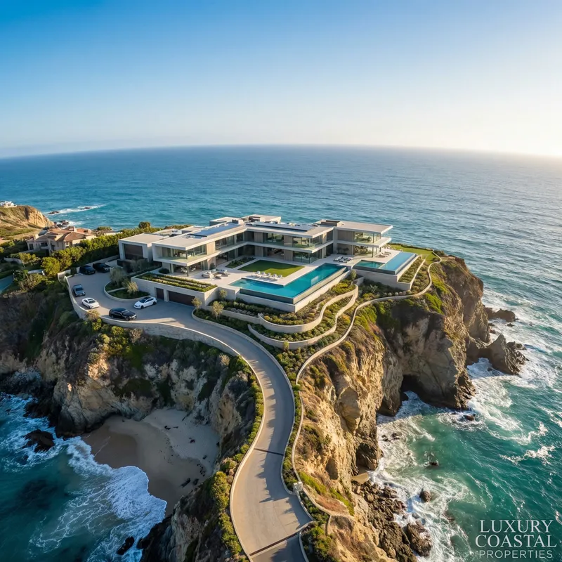 Stunning Oceanview Mansion in Modern Design