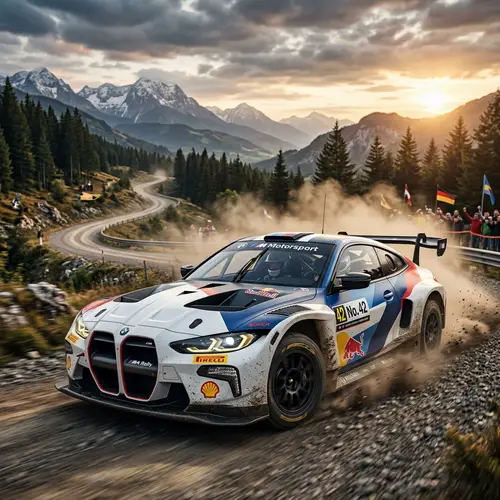 Digital BMW Rally Car Design | 3D Render Showcase