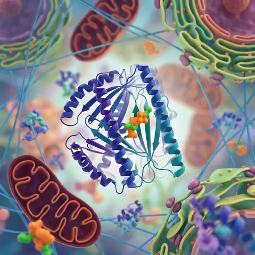 3D Protein Structure Animation Inside Cells