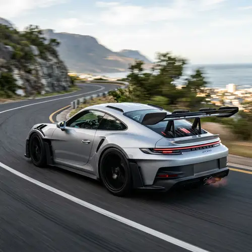 Porsche 911 GT3 RS - Robust Sports Car with Aerodynamic Design