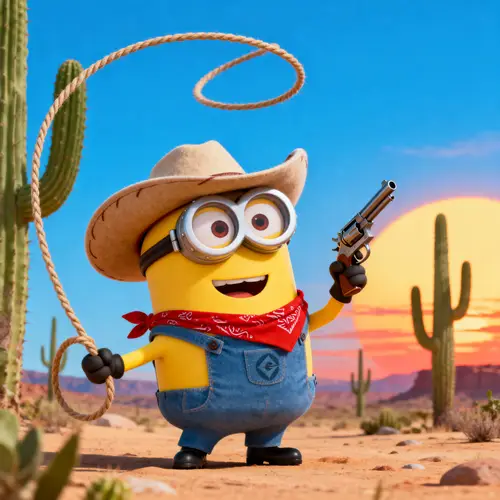 Cowboy Minion Fun & Adventures