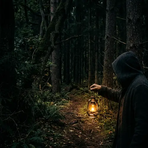 Illuminate the Dark: Midnight Forest Scene Exploration