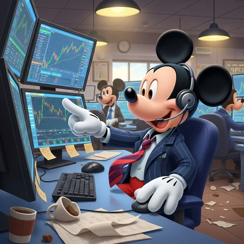 Mickey Mouse as a Trader - Fun Finance