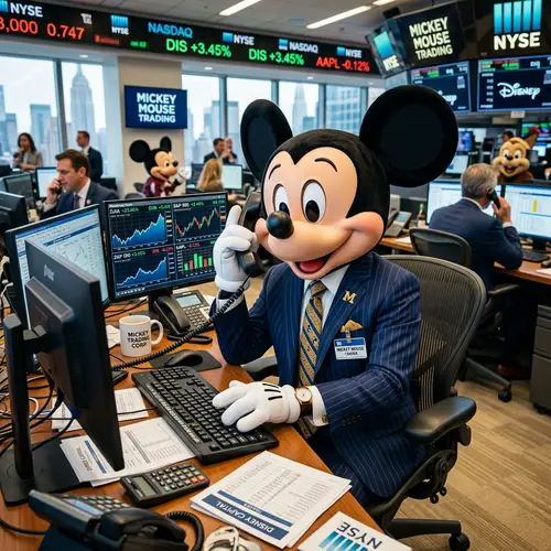 Mickey Mouse as a Trader - Fun Finance