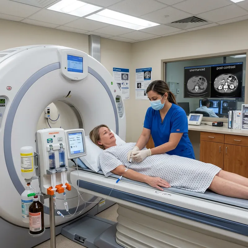Contrasting Material for CT Imaging