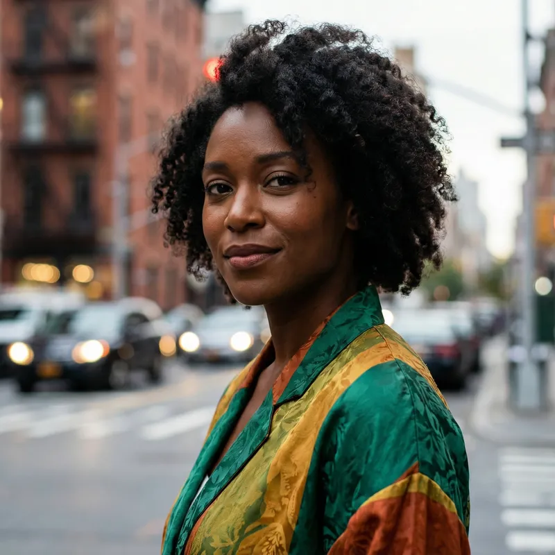 Empowering Fashion Model Portrait | Vibrant Style