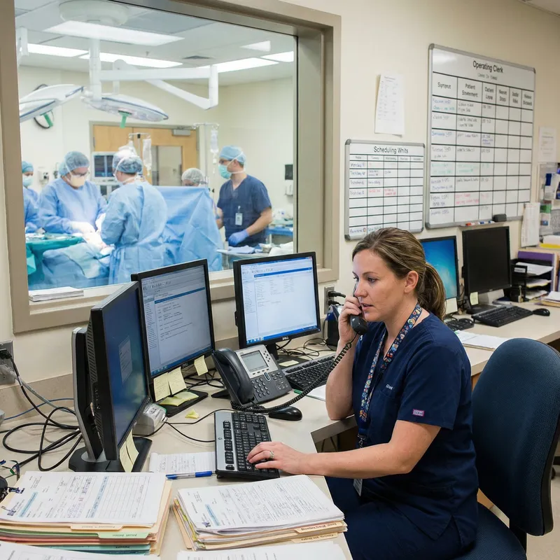 Skilled Operating Room Clerk Services