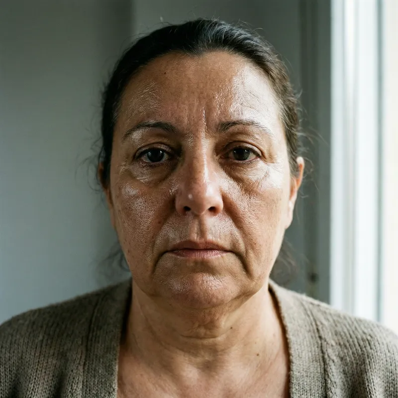 Hisperealistic Portrait of an Aging Spanish Woman