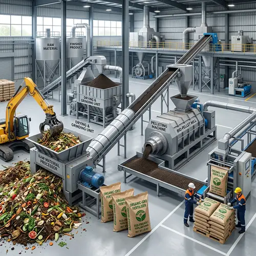 Organic Fertiliser Processing & Pelleting Solutions