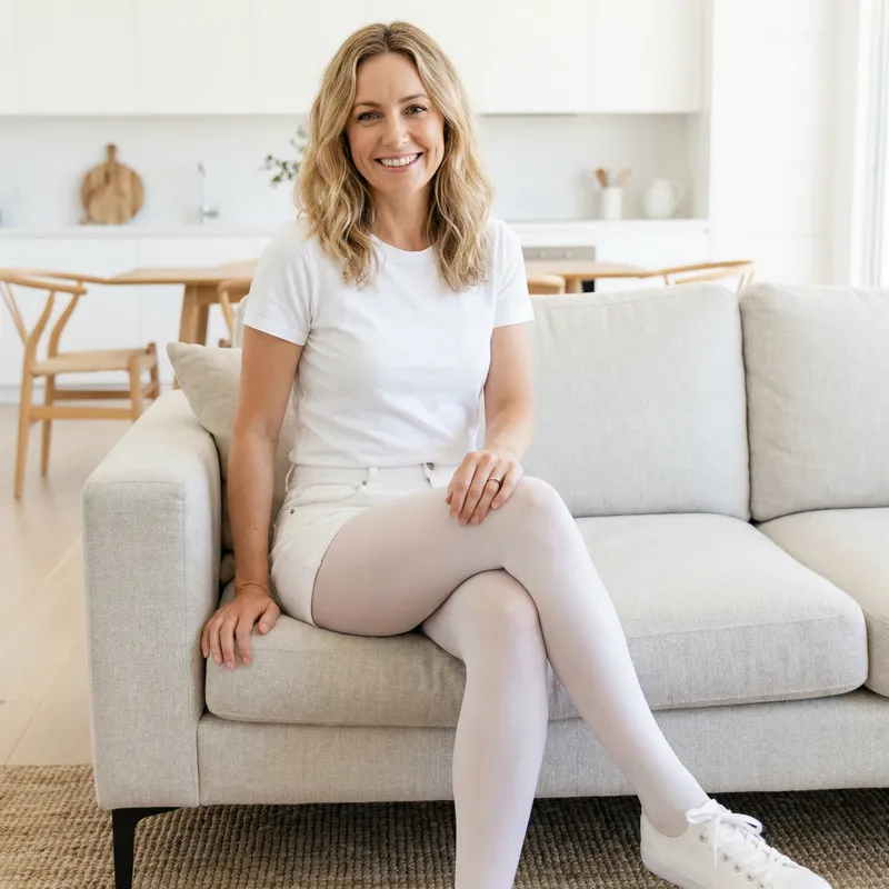 Stunning Blonde in White Outfit | Fashion Inspiration