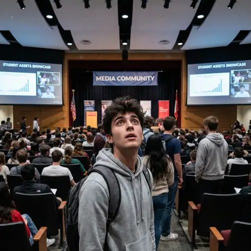 University Freshman's First Encounter with Media Community